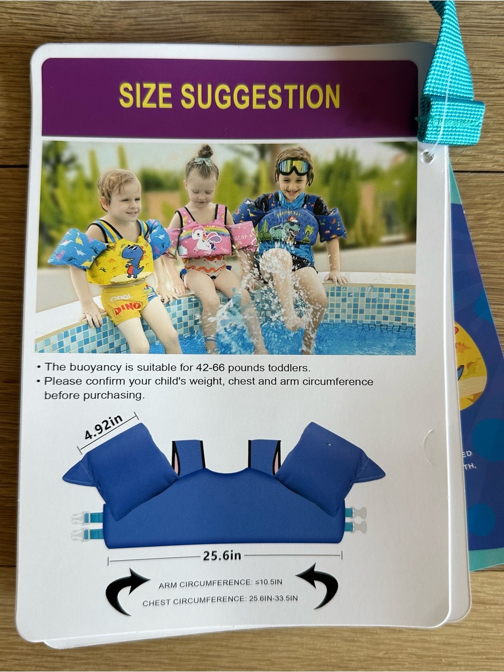 CHRIFFER - KIDS SWIM VESTLIFE JACKET - 30-50 LBS - Picture 5 of 6